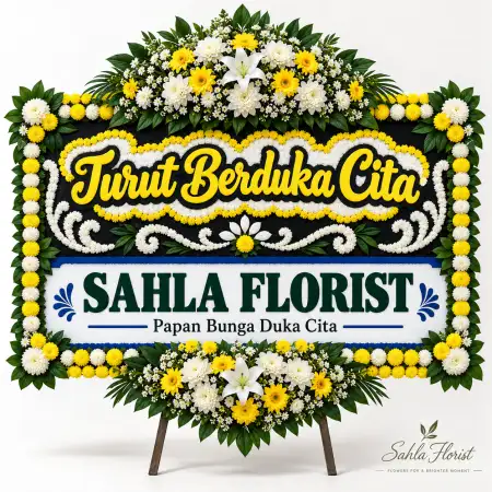 Papan Bunga Duka Luwu Utara